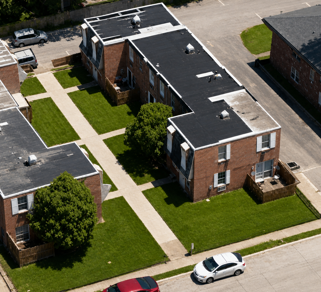 Apartment groundskeeping